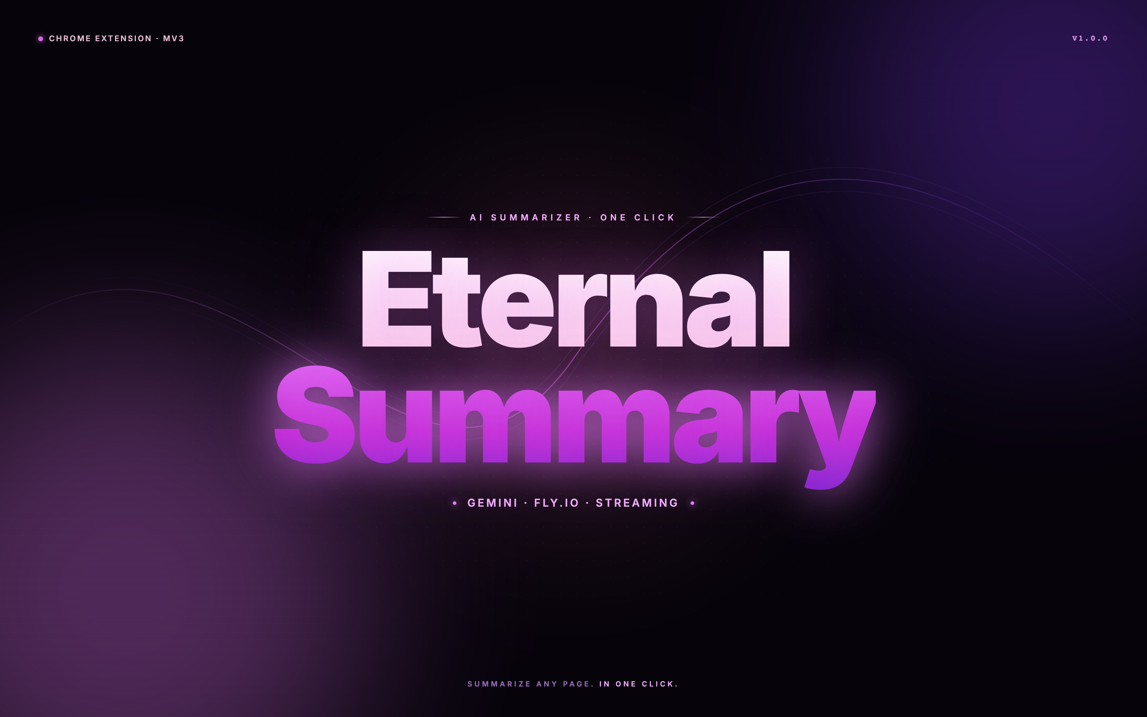 Eternal Summary